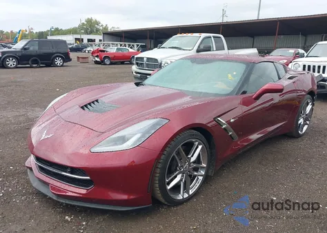 2016 Chevrolet Corvette Stingray Z51 из США, поврежденный, VIN 1G1YM2D76G5117680